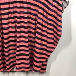 Soma Women's Batwing Striped Ombre Lounge Nightgown Multicolor Size Small Pink Photo 4