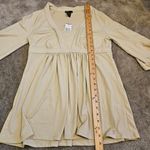 Grace Elements Size Medium Light Sage Pastel Green Blouse Boho NEW NWT Stretchy Photo 6