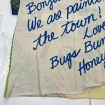 Vintage 1985 Looney Tunes Night Shirt Warner Bros Bugs Bunny France Jodie Arden Size L Photo 8