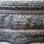 Calvin Klein  Performance Fleece Pants Gray Heather Stripe Slit Leg Women's Sz XL Photo 12