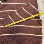 easel  Plum Striped Oversized Sweater. Size Large. Excellent Condition. Photo 6