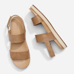 Nisolo Go To Flatform Sandal 2.0 Size 8 Brown Photo 0