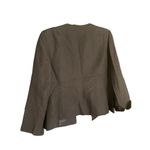 NWT Kasper Separates Jacket w/ Silver Embroidered Shapes Size 12P Black Photo 4