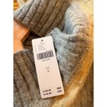 Pilcro Anthropologie  Cropped Mock-Neck Sweater Yellow Grey Size S Photo 3