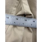 Diane Von Furstenberg  Blazer Womens 6‎ Beige Raw Edge Fringe Jacket Open Front Photo 4