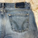 Hollister Jeans Womens Bootcut Low Rise Denim Blue Classic Vintage Photo 2