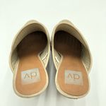 Dolce Vita Beige Laser Cut Closed Toe Heeled Mules Size 10 Tan Photo 9