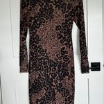 Animal print dress Brown Size M Photo 0