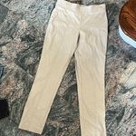 Anne Klein  tan stretchy ankle crop pant size 8 NWOT Photo 0