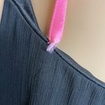 Isaac Mizrahi New York Black Spaghetti Strap or Strapless Shift Dress Size 10 Photo 5