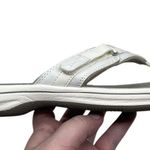 Clarks “Brinkley” Jazz White Flip Flop Sandals Synthetic Women’s Size 9 Photo 7