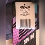 ZeroXposur  Women's Swim Shorts gray size 6 elastic waist Photo 10