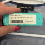 Fortune + Ivy 🔹🔹🔹 irene faux wrap brushed knit maxi dress 🔹🔹🔹 Photo 1