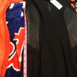 Helmut Lang NWT  black dress with leather inserts 0 Photo 5