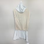 See By Chloe  Draped Hoodie Blouse Size XS Color White Cream Photo 4