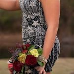 Revolve Black stars one shoulder mini dress Photo 4