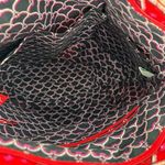 Vera Bradley Red and Pink Paisley Print Quilted Shoulder Bag Photo 5