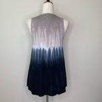 American Eagle  Soft & Sexy Gray Blue Tie Dye Sleeveless Tank Top Photo 5