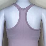 Halara  Ribbed Tank Top with Built in Bra in Lilac Cream Photo 10