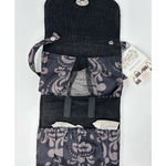 Demdaco Lilly Bit Damask Diaper Shoulder Bag Wristlet/Clutch Cross Body‎ Brown Photo 7