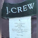 J.Crew  Women's Large Brown  80% Down Fill‎ Insulated Pockets  Puffer Vest Photo 11