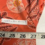 Max Studio Orange Floral Swim Coverup Photo 5