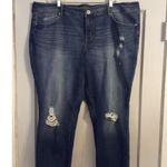 Torrid Plus size 24R Distressed Stretch jeans Boyfriend 5 Pockets Photo 0