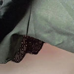 UNBRANDED WOMENS SIZE MEDIUM BLACK EYELET ROMPER DRESS BACK ZIPPER CLEAN Photo 11