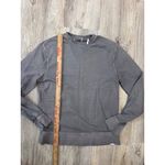 BLDWN Haring Pewter Crewneck Long Sleeve Sweatshirt Women's Size Medium Gray Photo 4