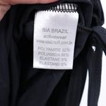 BIA BRAZIL Activewear Racerback Tank Top with Adjustable Side Ruching Size M Black Size M Photo 4