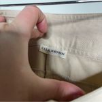 Ulla Johnson  Light beige Tan tapered leg high rise pants sz 12 Photo 1