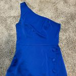 Revolve  NBD Mini Dress in Bright Cobalt Photo 6