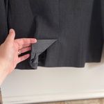 Pendleton Dark Grey Women's Wool Notch Collar Blazer Size 16 Career Suiting Photo 8