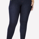 YITTY | Denim Is Served Smoothing Comfort Stretch Dark Wash Jegging Jeans, 3XL Photo 0