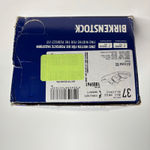 Birkenstock Arizona Metallic Leather Soft Footbed Sandals in Silver Photo 9