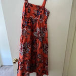 Target NWT Rhode x Leafy Floral Print Tiered Midi Dress - Size XXS Photo 2