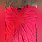 U.S. Polo Assn. Womens V-Neck -Shirt Small RED w/ Logo Casual PREPPY Basics EUC Photo 11