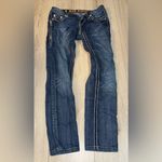 Rock Revival  Lucille skinny blue jeans denim Photo 3