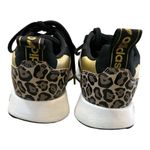Adidas Originals Multix Shoes Sneakers Black Leopard Print H01900 Women's 7.5 Photo 4