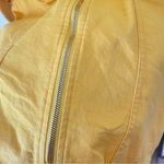 Diane Von Furstenberg  Sleeveless A-Line Zip Belted Denim Dress in Yellow Size 4 Photo 5