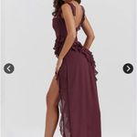 Burgundy Formal Dress Purple Photo 2
