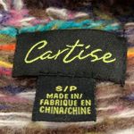 Cartise wool mohair blend open front shawl collar cardigan sweater S Photo 3