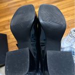 Steve Madden Black Chunky Heels Photo 4