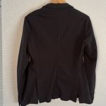 Armani Exchange  Black Relaxed Blazer Pockets 2 Button Classic Viscose Stretch Photo 10