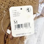 Free People H2O Crew Pullover Tiger Eye Size Medium Photo 5