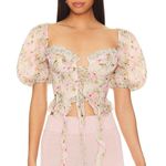 For Love & Lemons Emmaline Corset Top Size M Photo 0