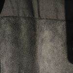 ZARA  Women's Shiny Black Leather Dress Photo 10