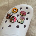 Dunkin Donuts Shoe Charms for shoes NWT Pink Photo 3