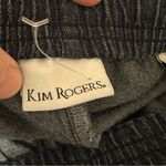 kim rogers  Tie Waist Blue Cotton Denim Lucy Easy Shorts Photo 5