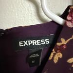 EXPRESS  Burgundy Floral Dress​ Photo 2